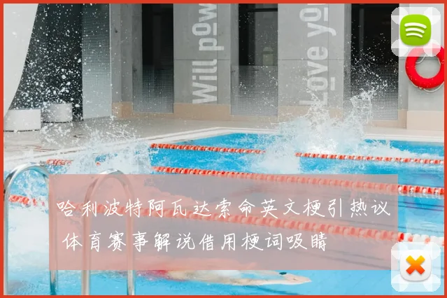 哈利波特阿瓦达索命英文梗引热议 体育赛事解说借用梗词吸睛